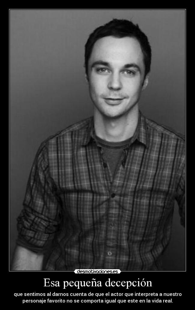 Esa pequeña decepción - 