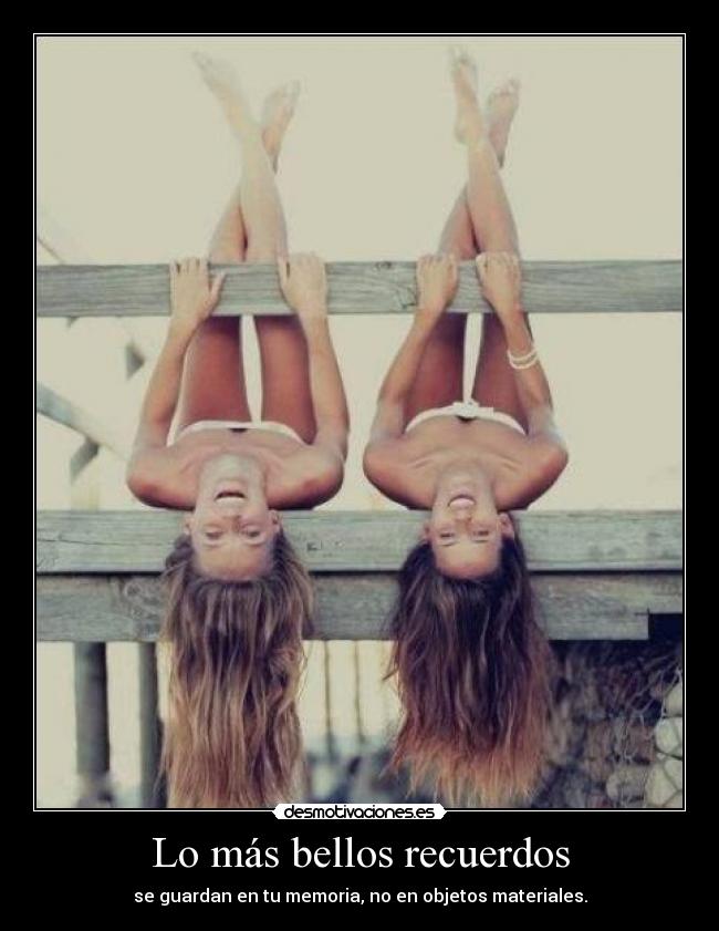 Lo más bellos recuerdos -
