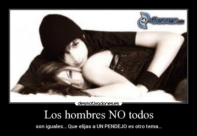 Los hombres NO todos -