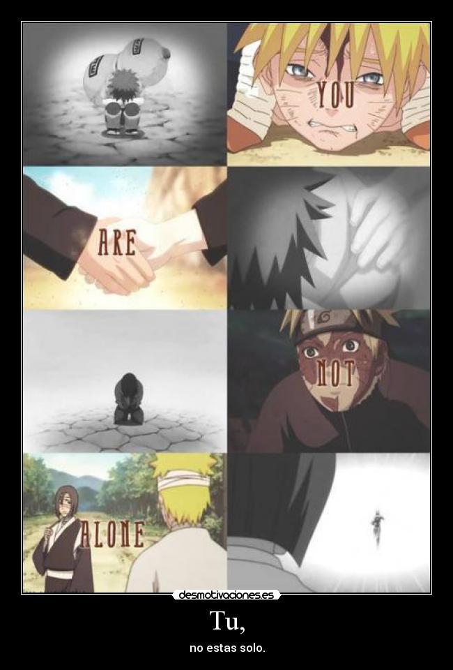 carteles naruto desmotivaciones