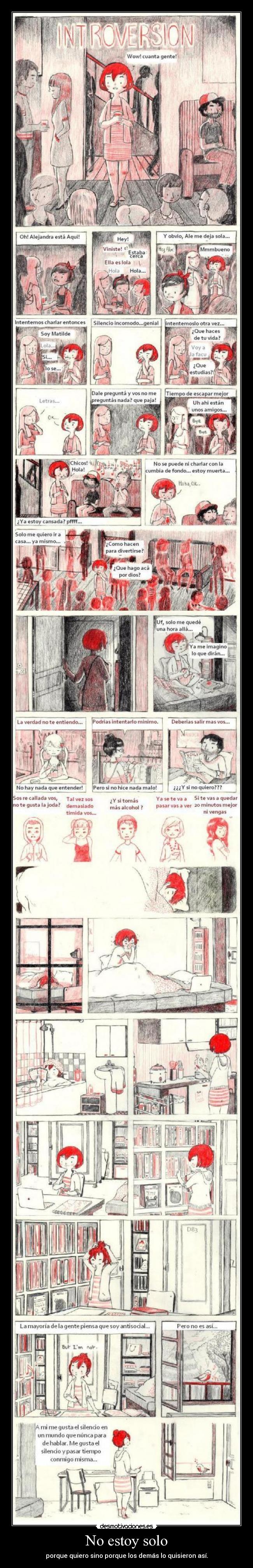 carteles una buena imagen para explicar porque soledad desmotivaciones