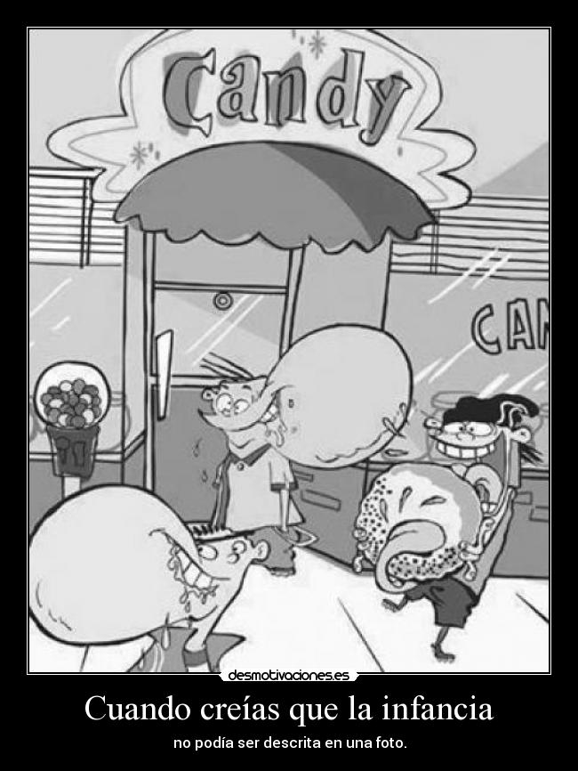 carteles infancia edd eddy fue mejor infancia javprox111 desmotivaciones