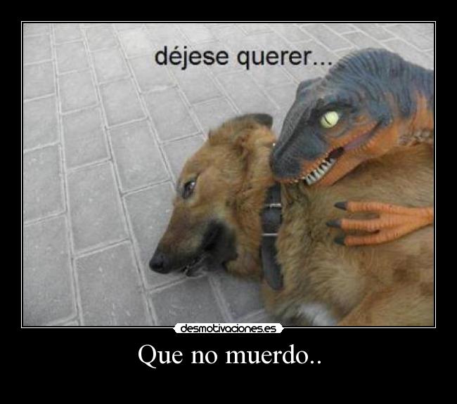 Que no muerdo.. -