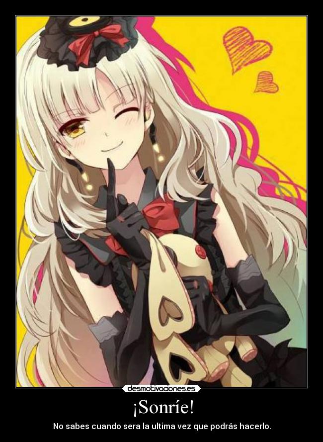 ¡Sonríe! -