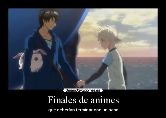 Finales de animes - que deberían terminar con un beso