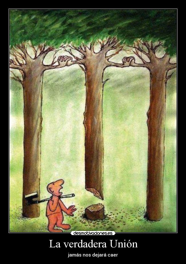 La verdadera Unión - jamás nos dejará caer