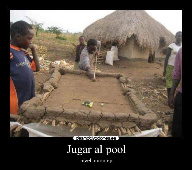 Jugar al pool -