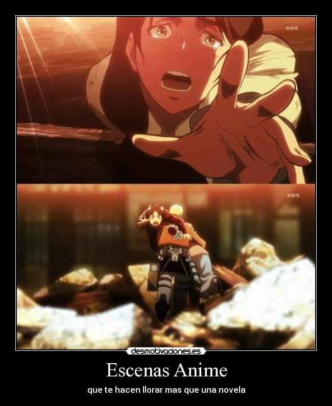 Escenas Anime - que te hacen llorar mas que una novela