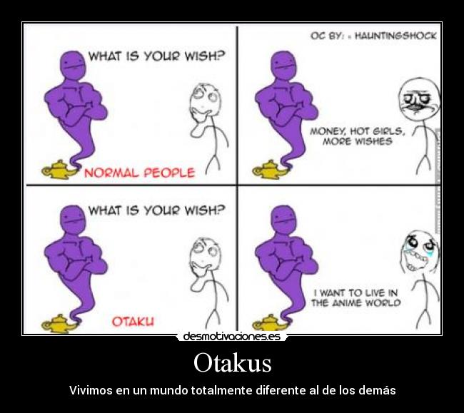 Otakus - Vivimos en un mundo totalmente diferente al de los demás