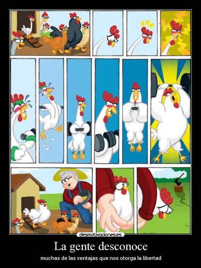 La gente desconoce - 