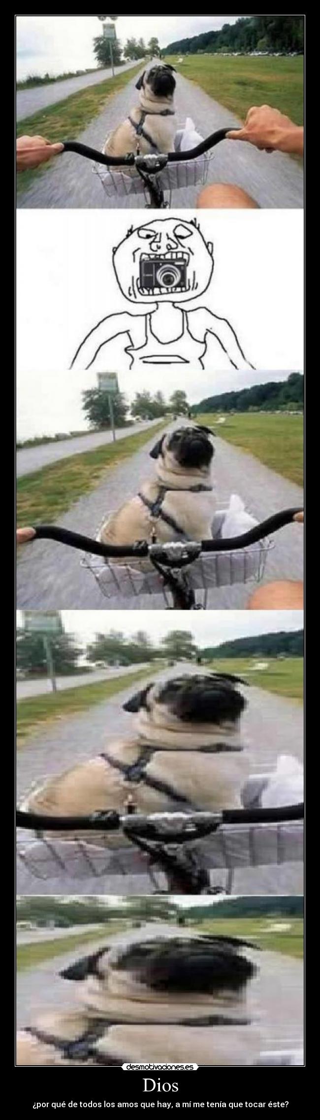 Dios - ¿por qué de todos los amos que hay, a mí me tenía que tocar éste?