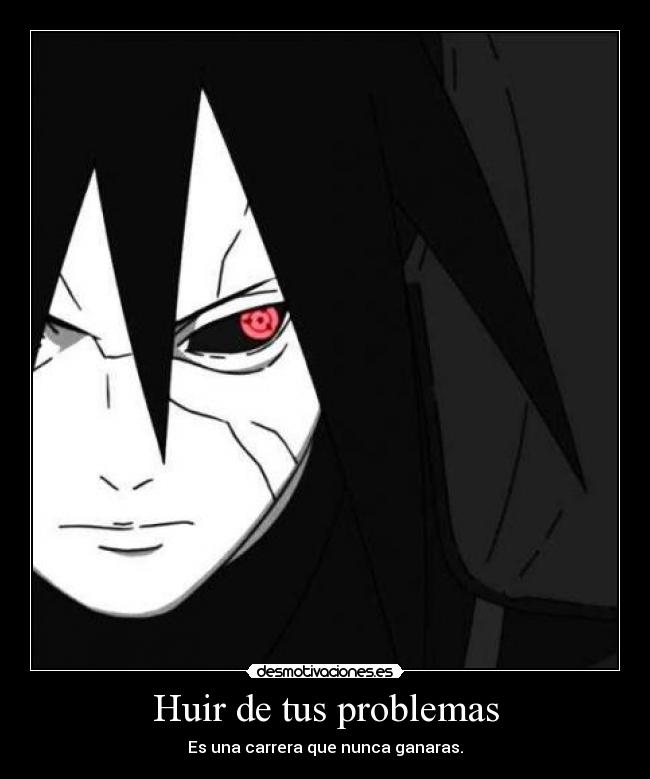 Huir de tus problemas -