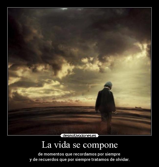 La vida se compone -