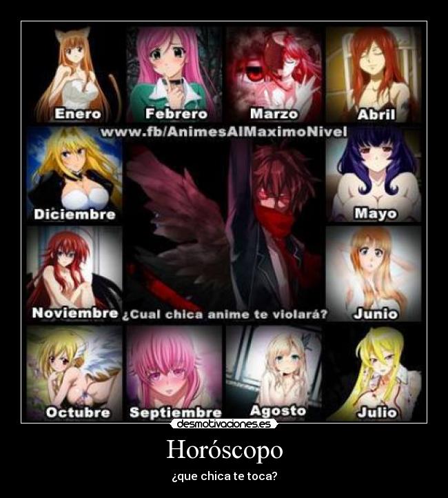 Horóscopo - ¿que chica te toca?