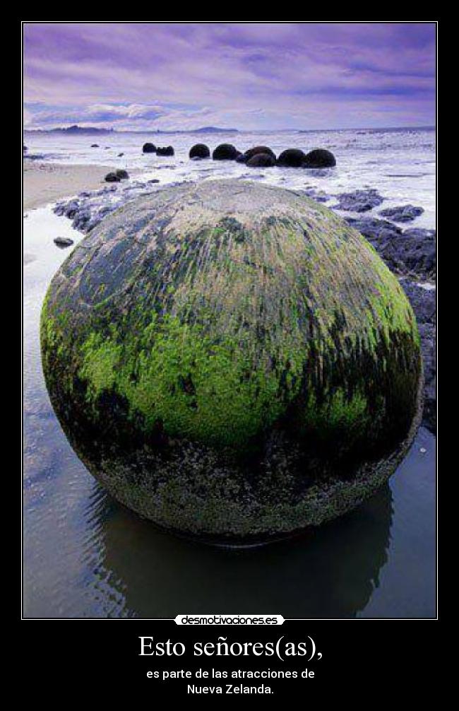 Esto señores(as), -