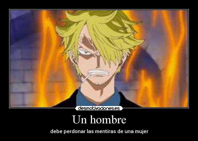 Un hombre - debe perdonar las mentiras de una mujer