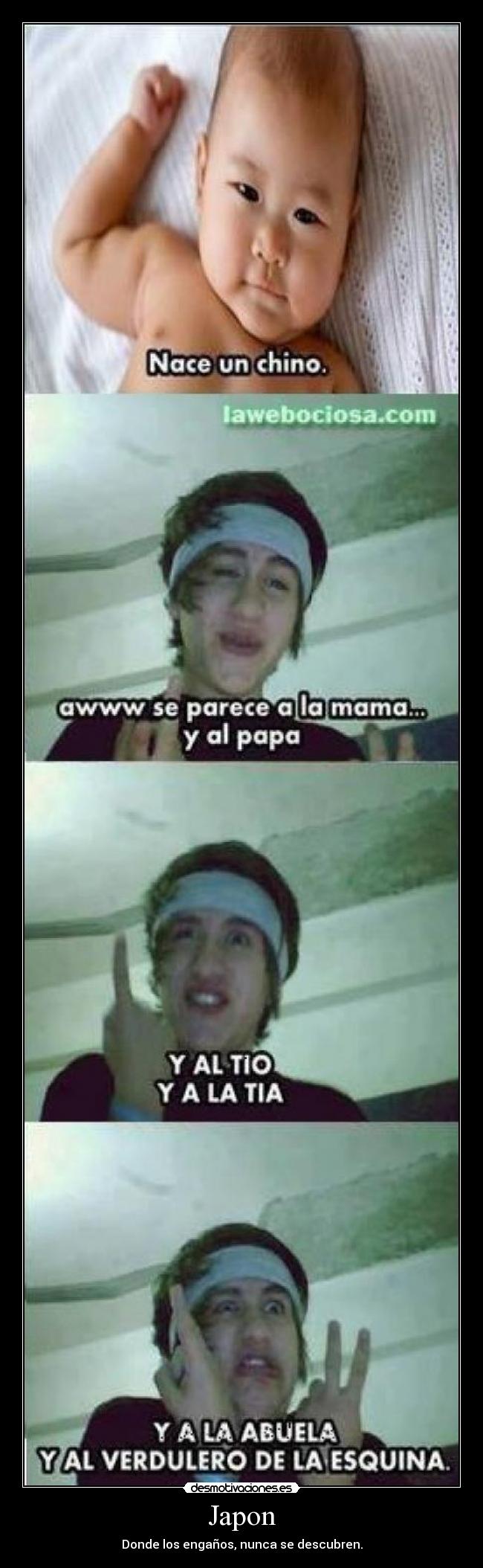 Japon - Donde los engaños, nunca se descubren.