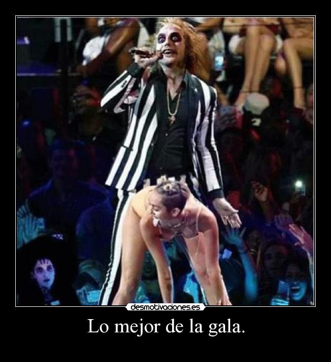 Lo mejor de la gala. -