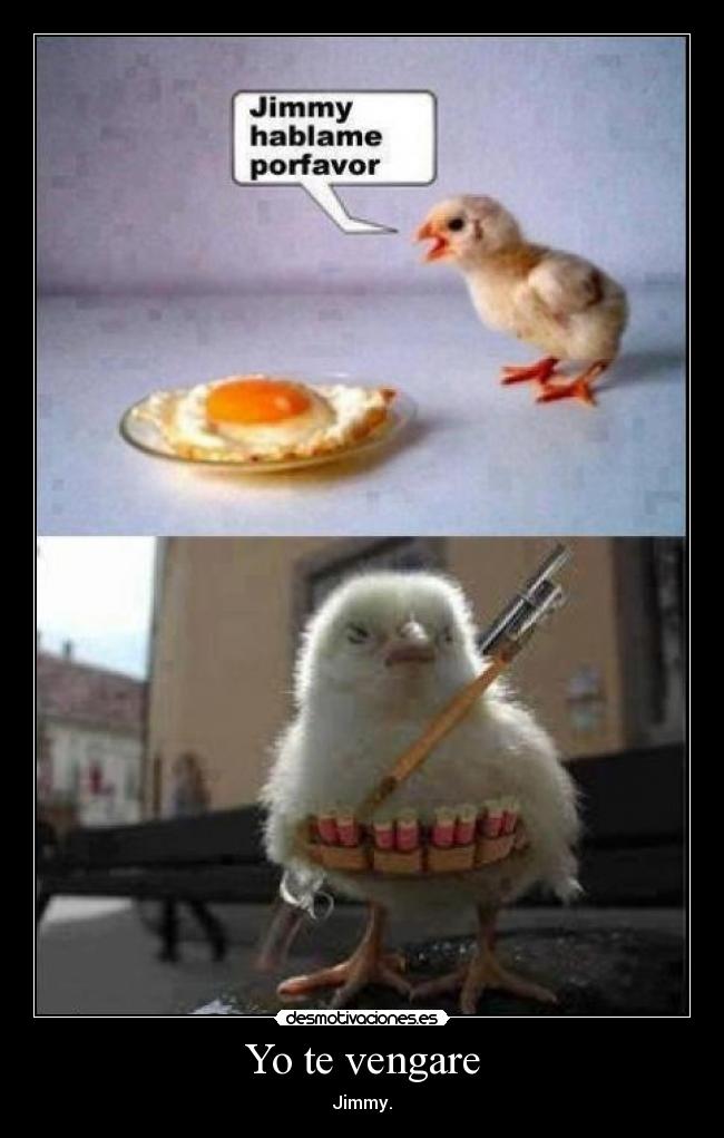 carteles ese pollito eliminara raza humana desmotivaciones