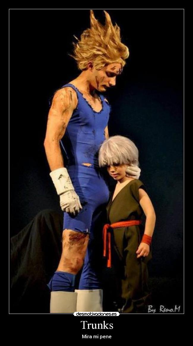 carteles cosplay dragonballz desmotivaciones
