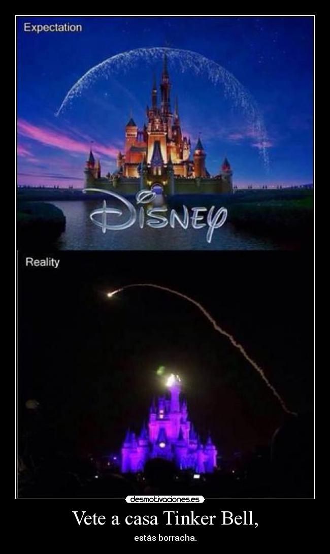 Vete a casa Tinker Bell, -