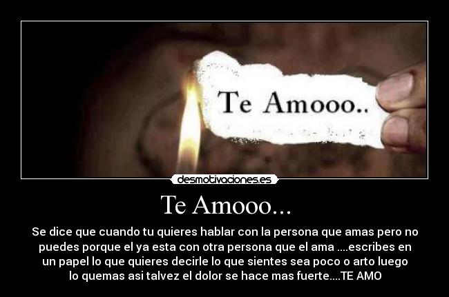 Te Amooo... -