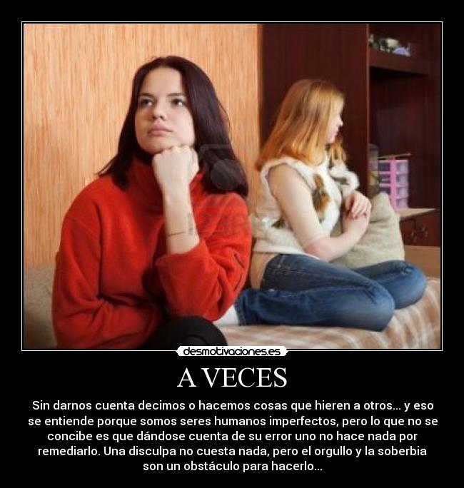 A VECES -
