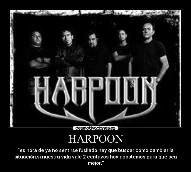 carteles harpoon desmotivaciones