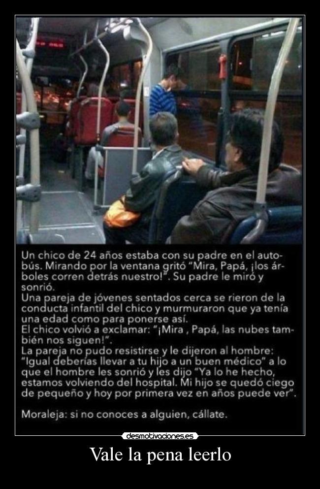 Vale la pena leerlo -