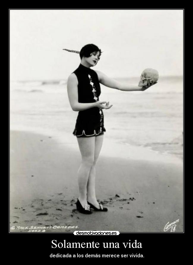 Solamente una vida -