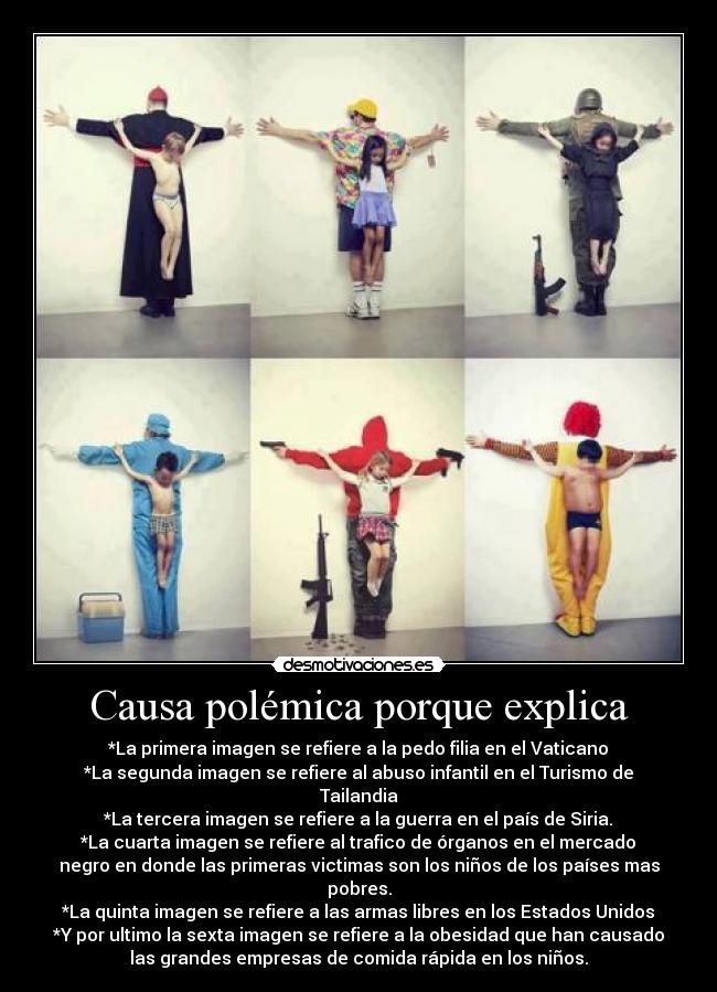 Causa polémica porque explica - 