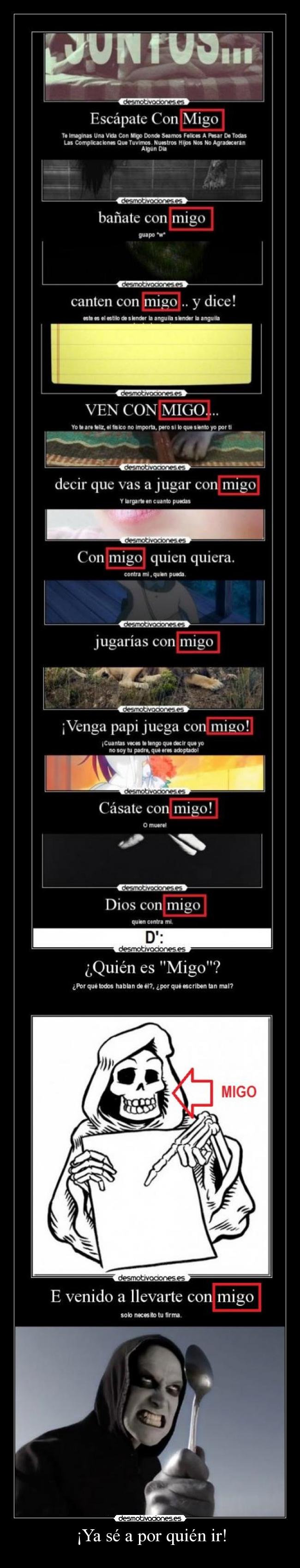 ¡Ya sé a por quién ir! - 