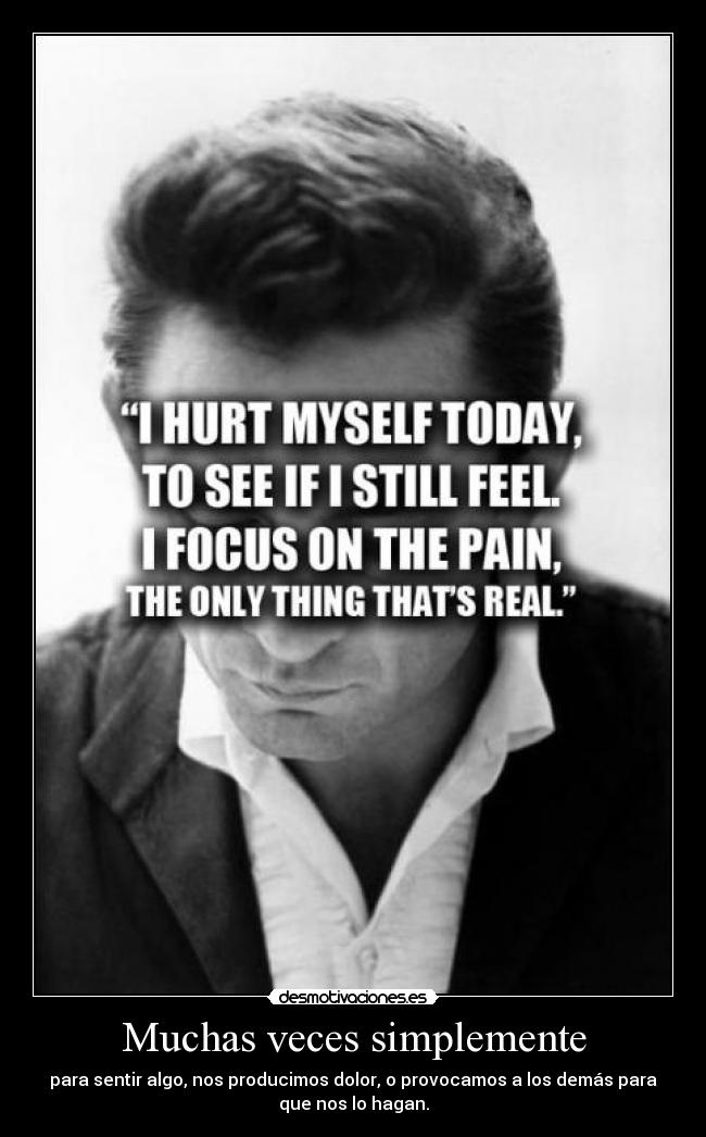 Muchas veces simplemente - 