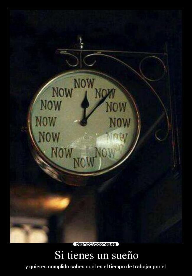 Si tienes un sueño -