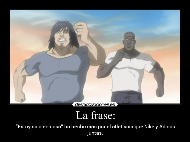 carteles anime fran wasa correr como hubiera manana casa desmotivaciones