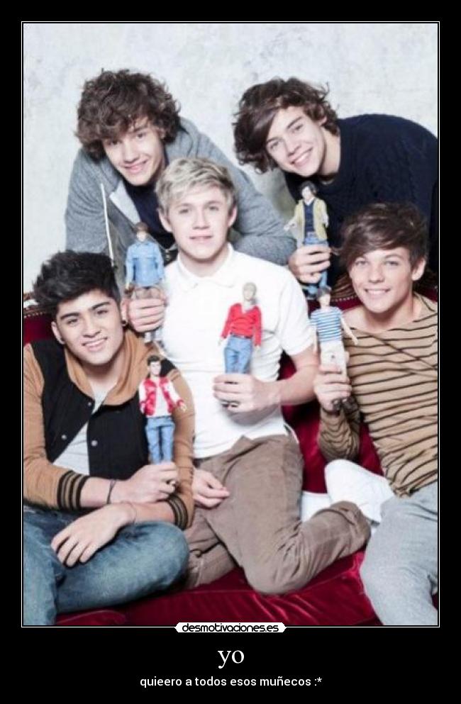 yo - quieero a todos esos muñecos :*