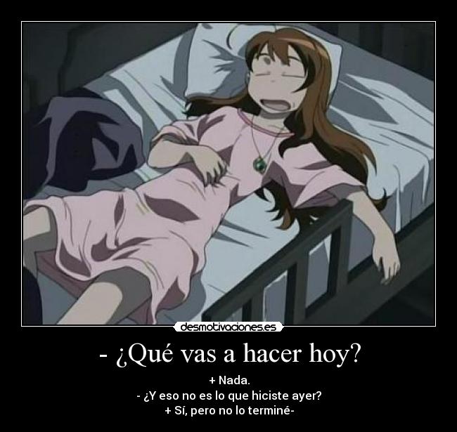 carteles anime fran wasa verano hay que hacer nada desmotivaciones