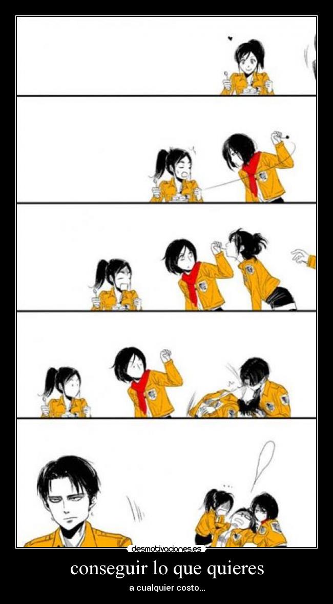 carteles levi rivaille haji zoe mikasa sasha browse anime snk shingeky kyojin muwigaraklan otaku desmotivaciones