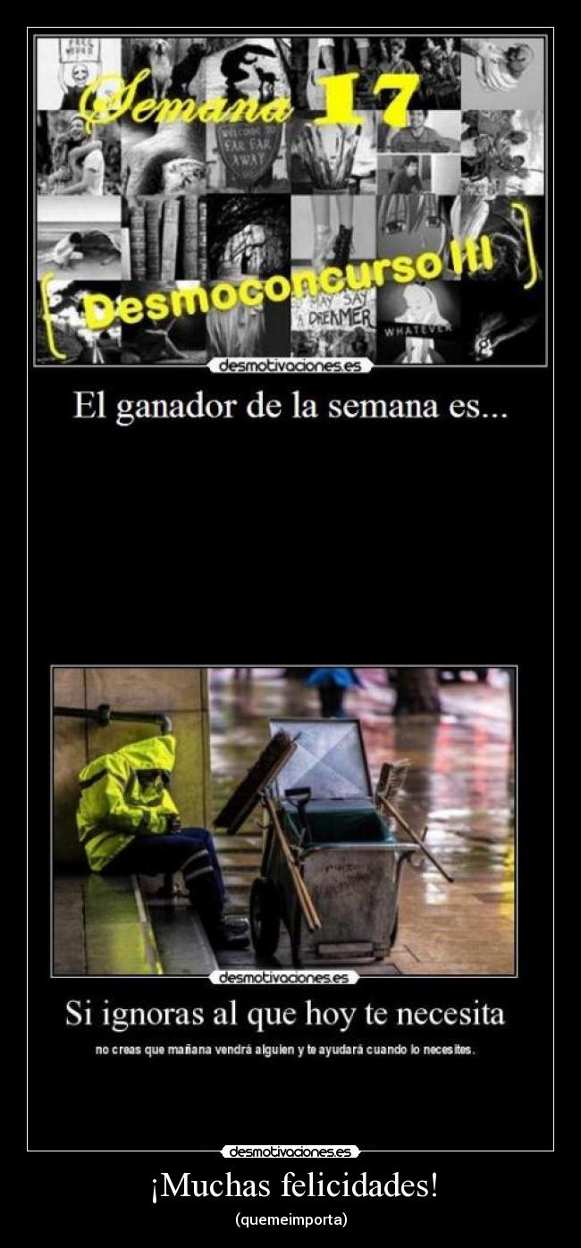 ¡Muchas felicidades! - (quemeimporta)