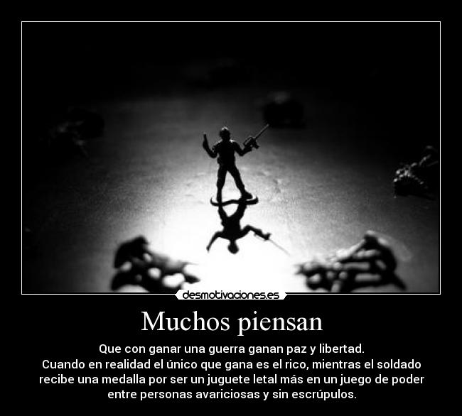 Muchos piensan - 