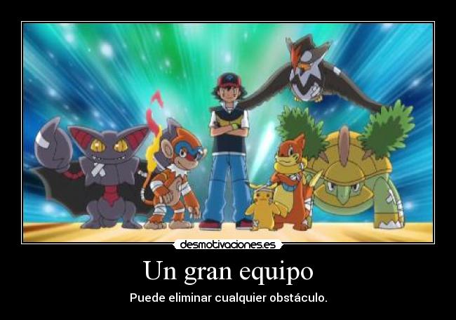 Un gran equipo -