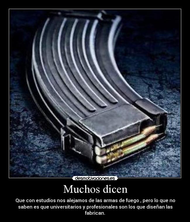 Muchos dicen -