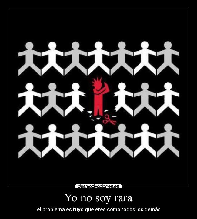 Yo no soy rara - 