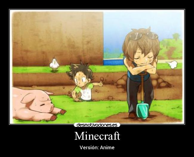 Minecraft - Versión: Anime