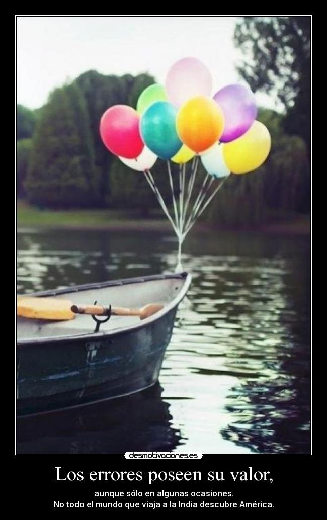 carteles mistake desmotivaciones