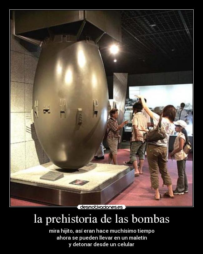 la prehistoria de las bombas - 