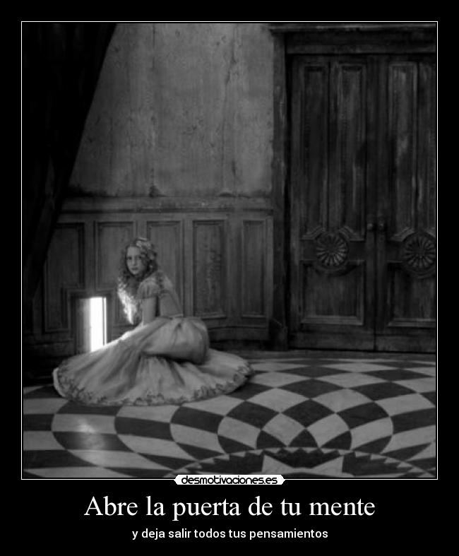 Abre la puerta de tu mente - 