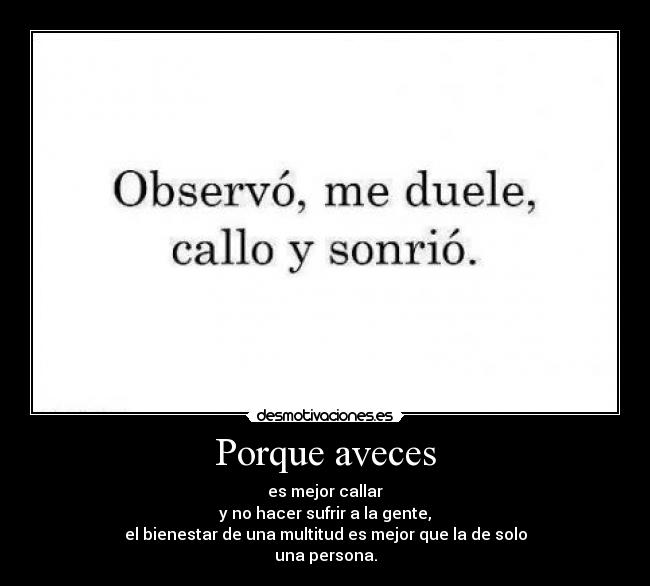 Porque aveces - 