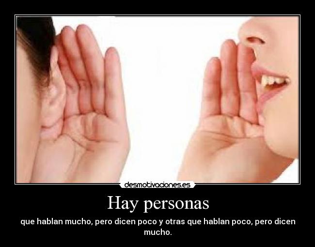 Hay personas - 