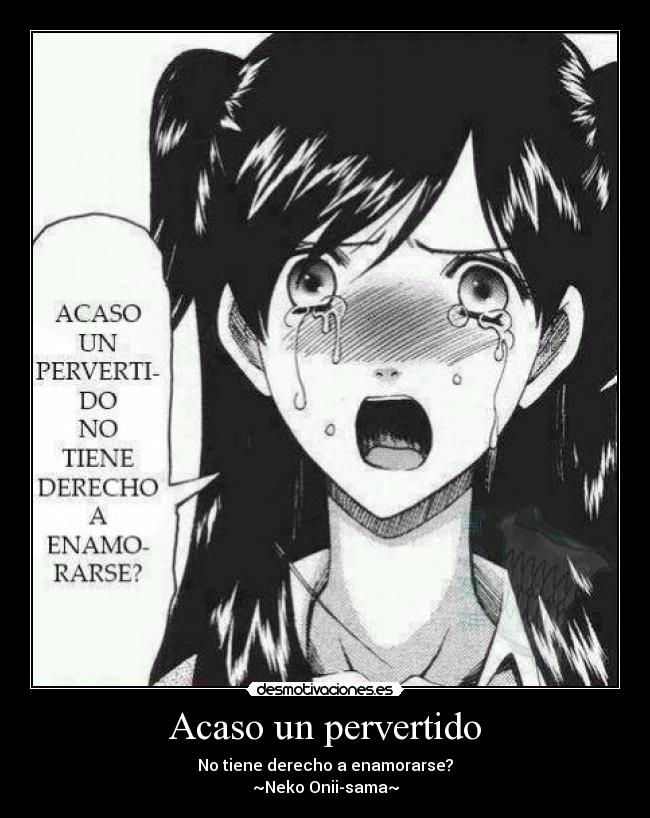 Acaso un pervertido - No tiene derecho a enamorarse?
~Neko Onii-sama~